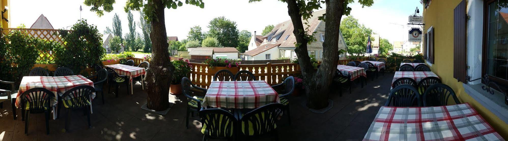 Hotel Gasthof Zum Schwan Steinsfeld ภายนอก รูปภาพ